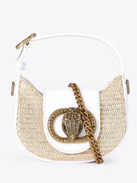 Kurt Geiger Handbags - Kurt Geiger Micro Chelsea Hobo Bag with Gold Chain